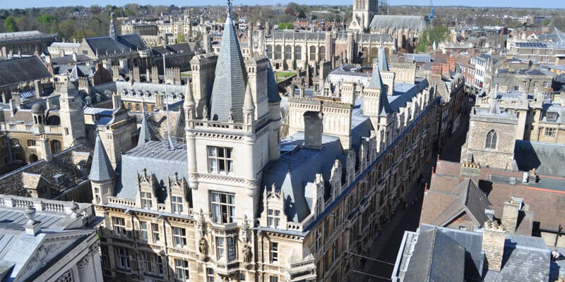 Cambridge'teki En Güzel Kolejler 
